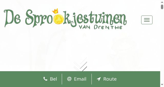 Screenshot of sprookjestuinen.nl