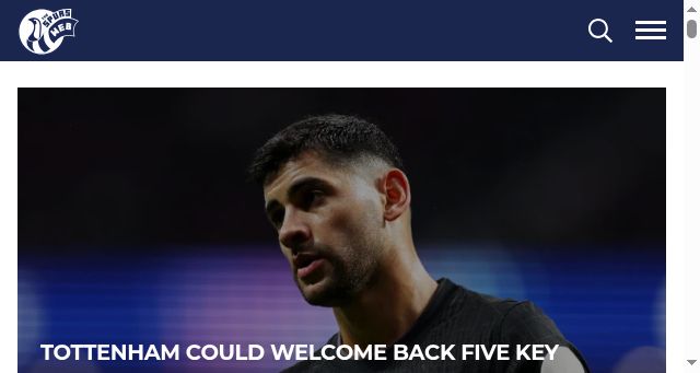 Screenshot of spurs-web.com