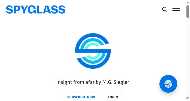 Screenshot of spyglass.org