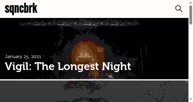 Screenshot of sqncbrk.com