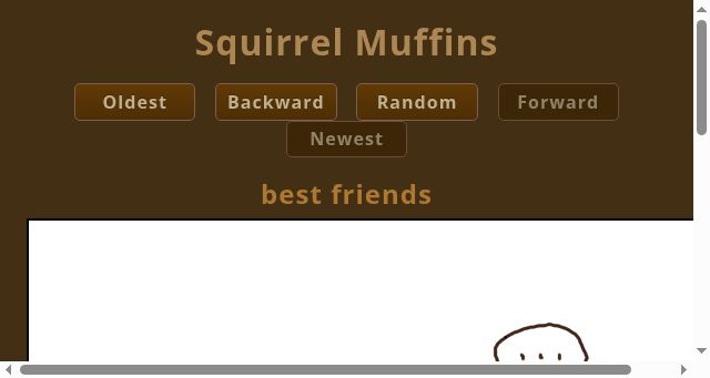 Screenshot of squirrelmuffins.com