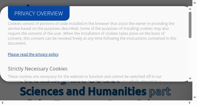 Screenshot of sshopencloud.eu