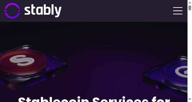 Screenshot of stably.io