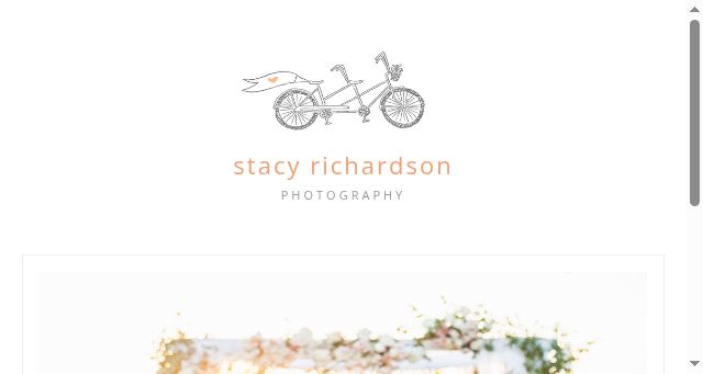 Screenshot of stacyrichardsonphotography.com