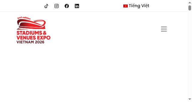 Screenshot of stadiumvietnamexpo.com