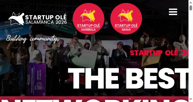 Screenshot of startupole.eu