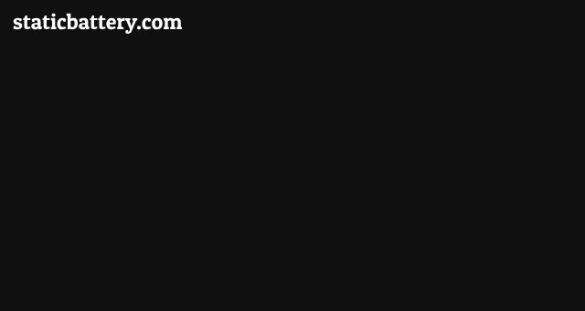 Screenshot of staticbattery.com