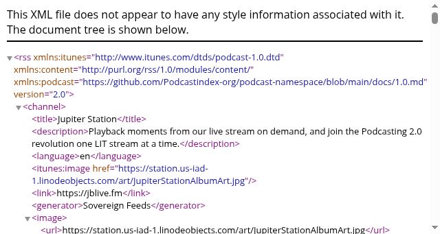 Screenshot of station.us-iad-1.linodeobjects.com