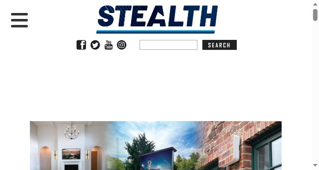 Screenshot of stealthacoustics.com