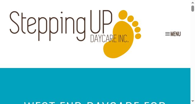 Screenshot of steppingup.ca