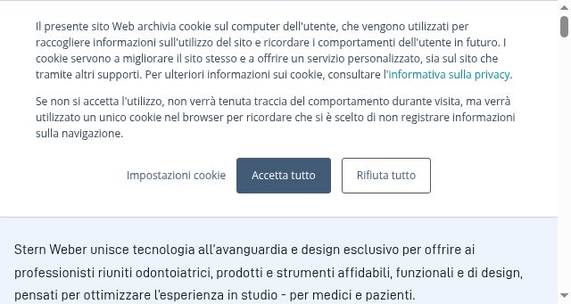 Screenshot of sternweber.it