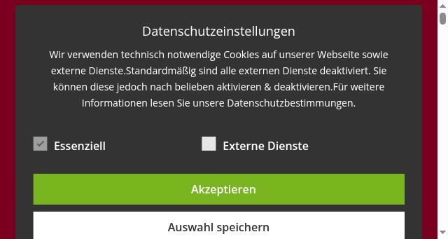 Screenshot of stifter-tv.com