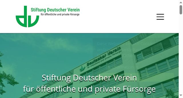 Screenshot of stiftung-deutscher-verein.de