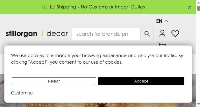 Screenshot of stillorgandecor.ie