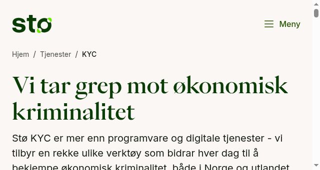 Screenshot of stoe.no