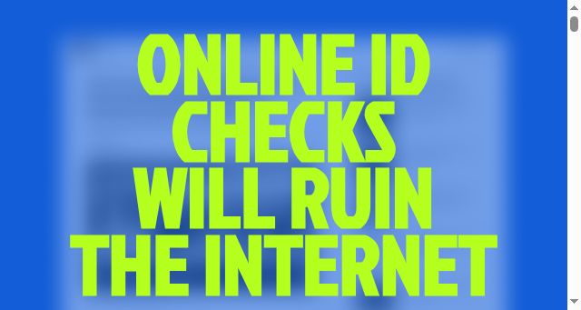 Screenshot of stoponlineidchecks.org