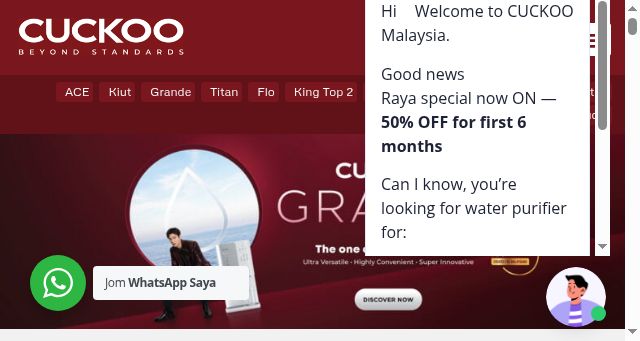 Screenshot of storecuckoo.com