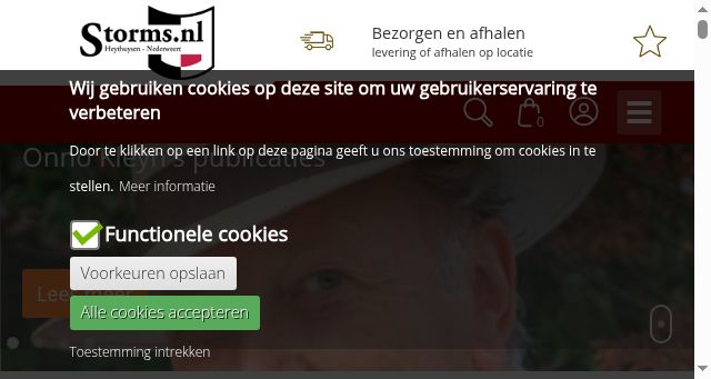 Screenshot of storms.nl