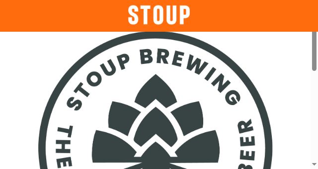 Screenshot of stoupbrewing.com