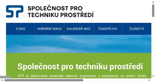 Screenshot of stpcr.cz