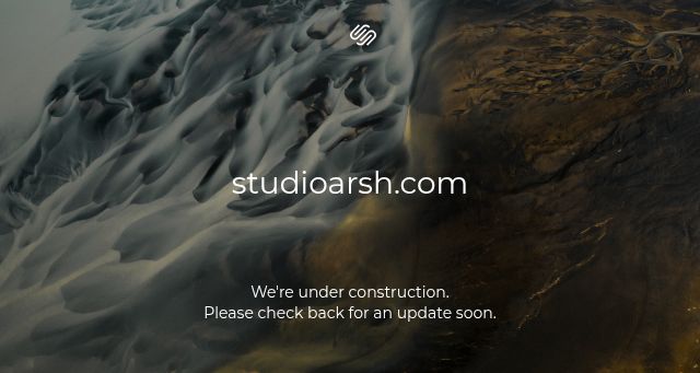 Screenshot of studioarsh.com