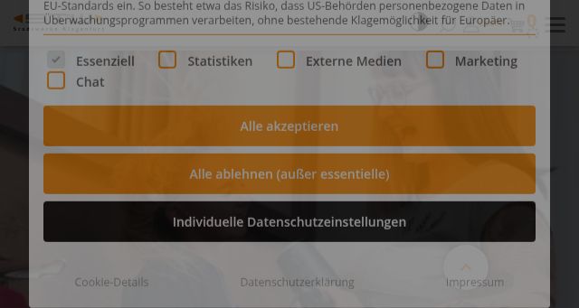 Screenshot of stw.at