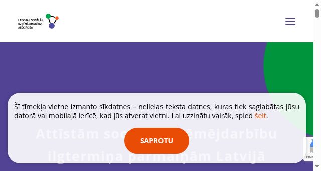 Screenshot of sua.lv