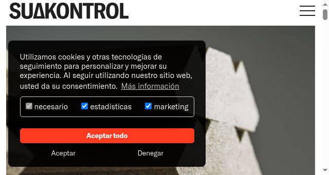 Screenshot of suakontrol.es