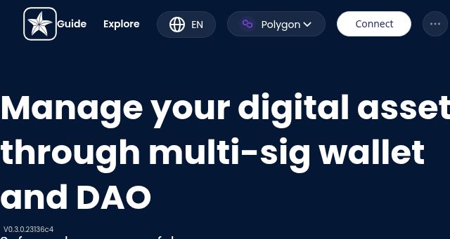Screenshot of subdao.network