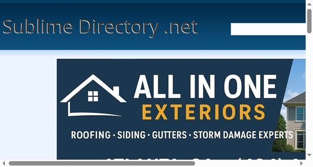 Screenshot of sublimedir.net