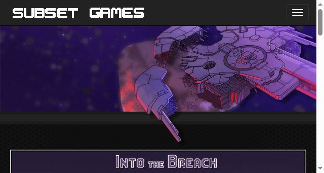 Screenshot of subsetgames.com