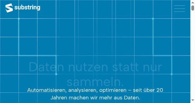 Screenshot of substring.ch