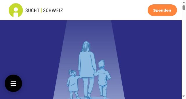 Screenshot of suchtschweiz.ch