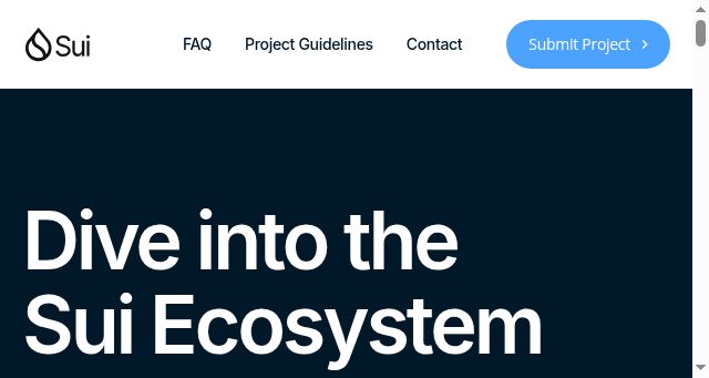 Screenshot of sui.directory