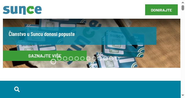 Screenshot of sunce-st.org