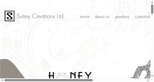 Screenshot of sunnycreations.hk