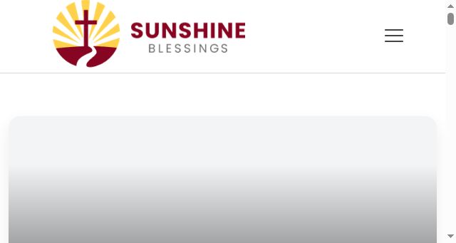 Screenshot of sunshineblessings.net