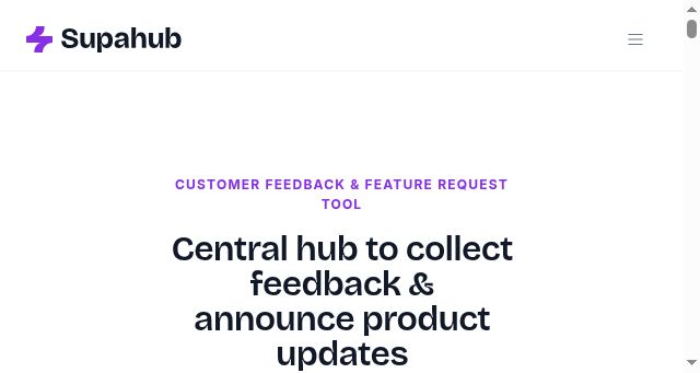 Screenshot of supahub.com