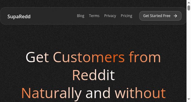 Screenshot of suparedd.com