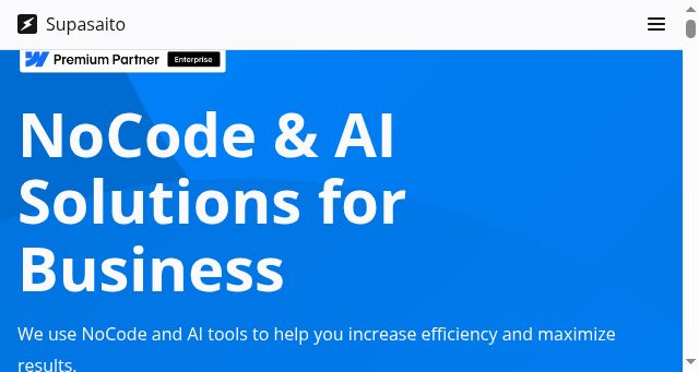 Screenshot of supasaito.com