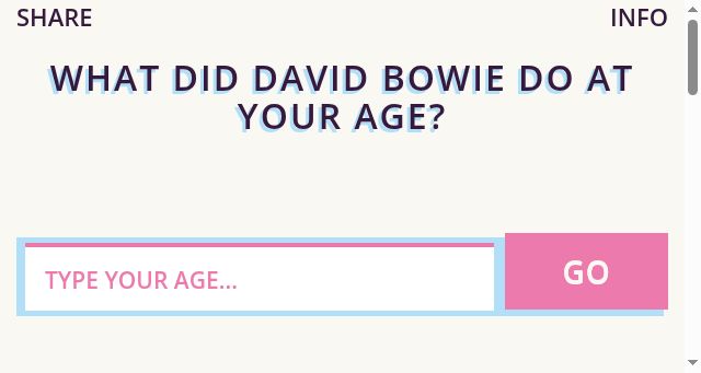 Screenshot of supbowie.com