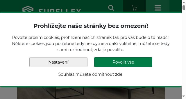 Screenshot of supellex.cz