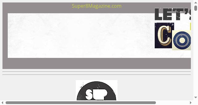 Screenshot of super8magazine.com