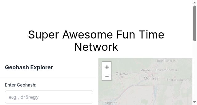Screenshot of superawesomefuntime.network