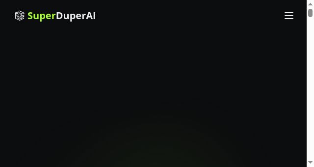Screenshot of superduperai.co