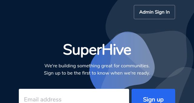 Screenshot of superhive.is