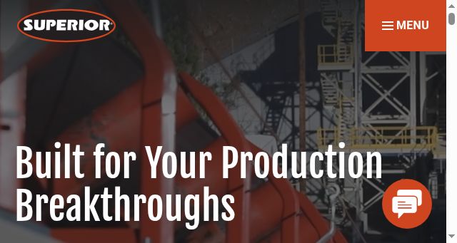 Screenshot of superior-ind.com