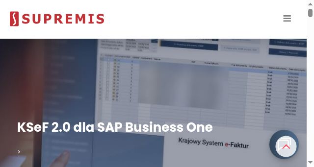 Screenshot of supremis.pl