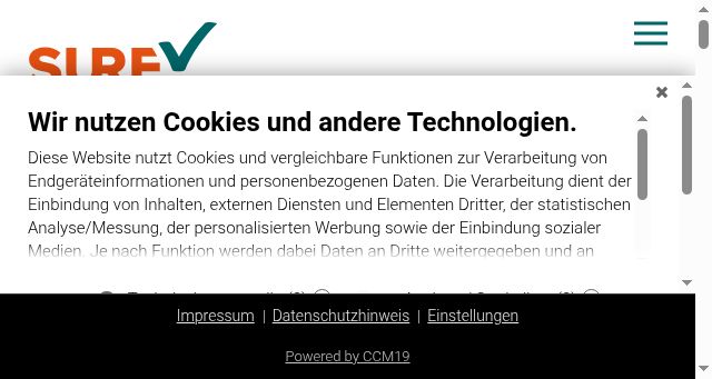 Screenshot of sure-system.org