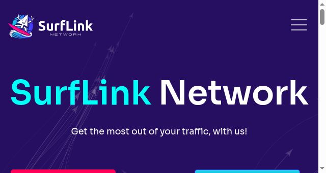 Screenshot of surflink.io